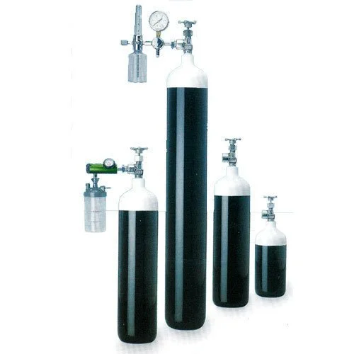 Medical oxygen cylinders for hospital and home use